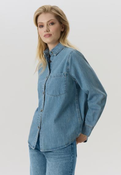 Рубашка (indigo) MG-SS25-0931